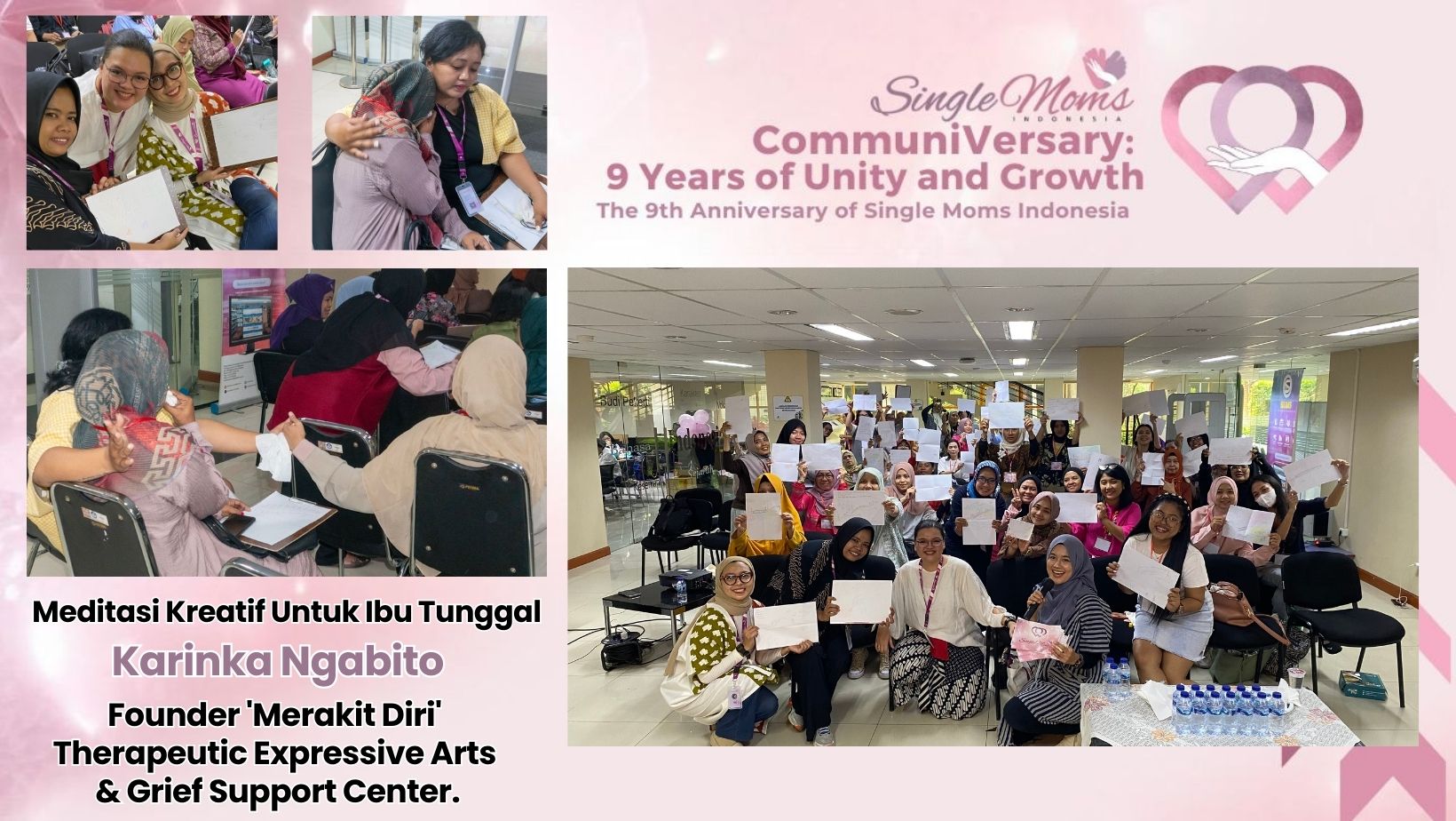 Puncak Acara Anniversary 9 Tahun Komunitas Single Moms Indonesia